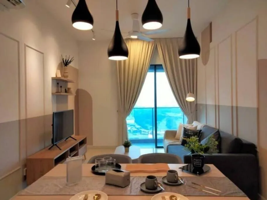 6 Pax Stylish Homestay At Continew Residence Near To Trx And Pavilion Kuala Lumpur Apartmán